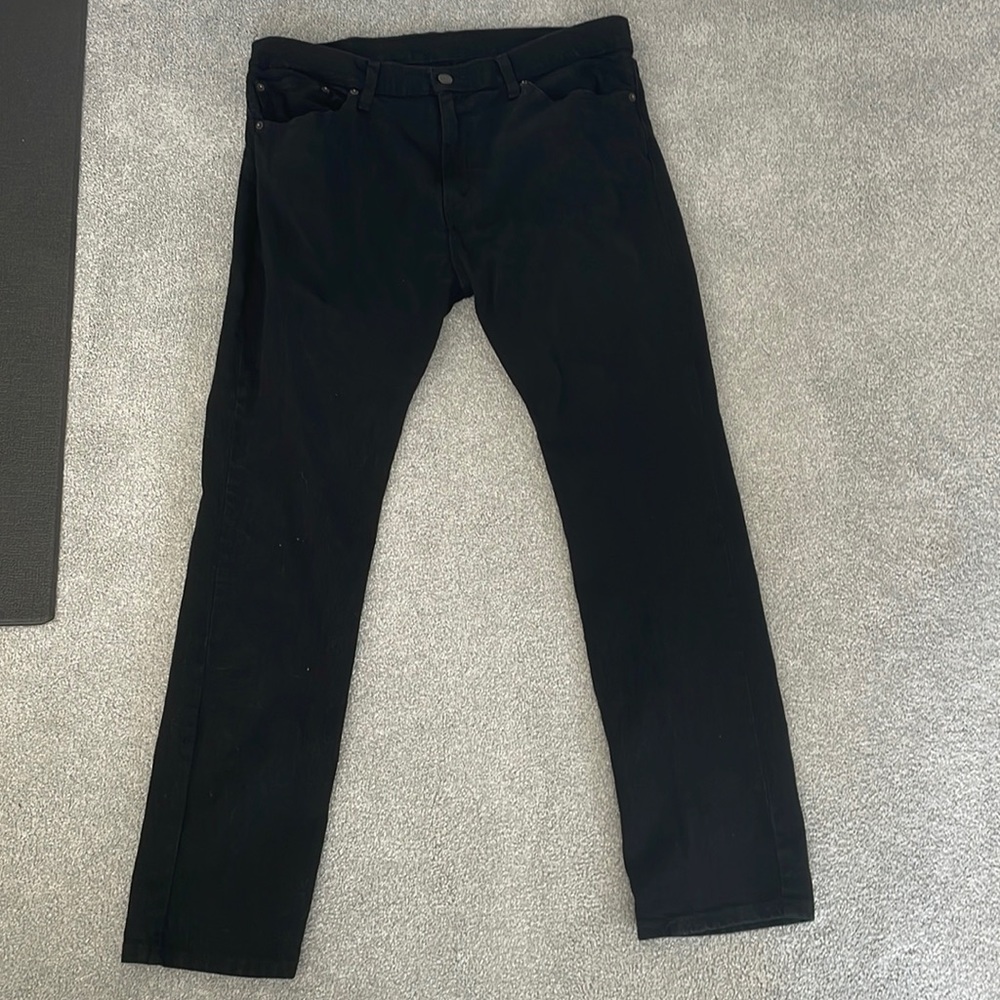 Men’s Levi Strauss Black Denim (Size 36x30)